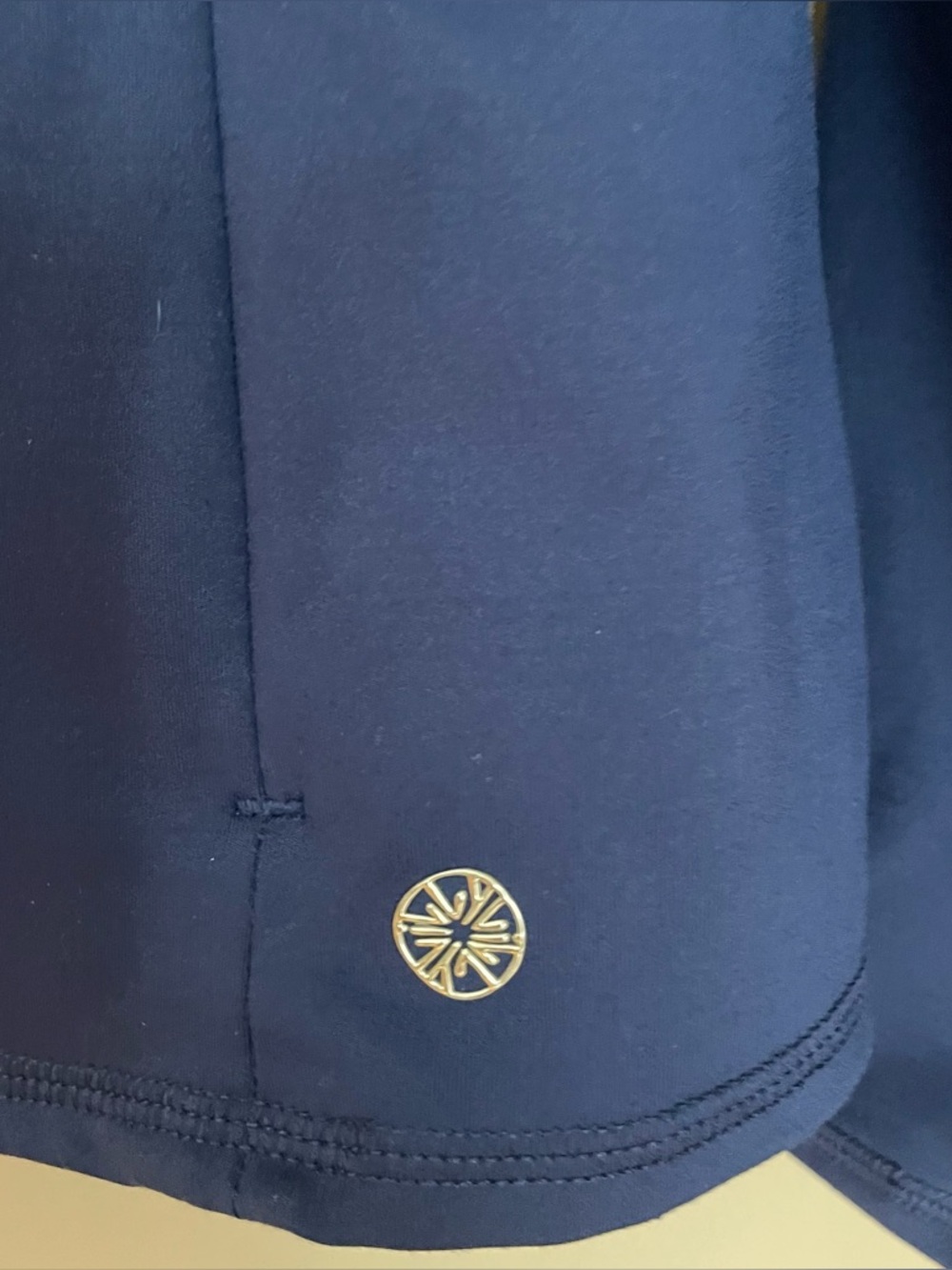 Lilly Pulitzer Luxletic Tennison Jacket Womens Small Navy Blue Pink UPF 50+ EUC - Picture 6 of 11